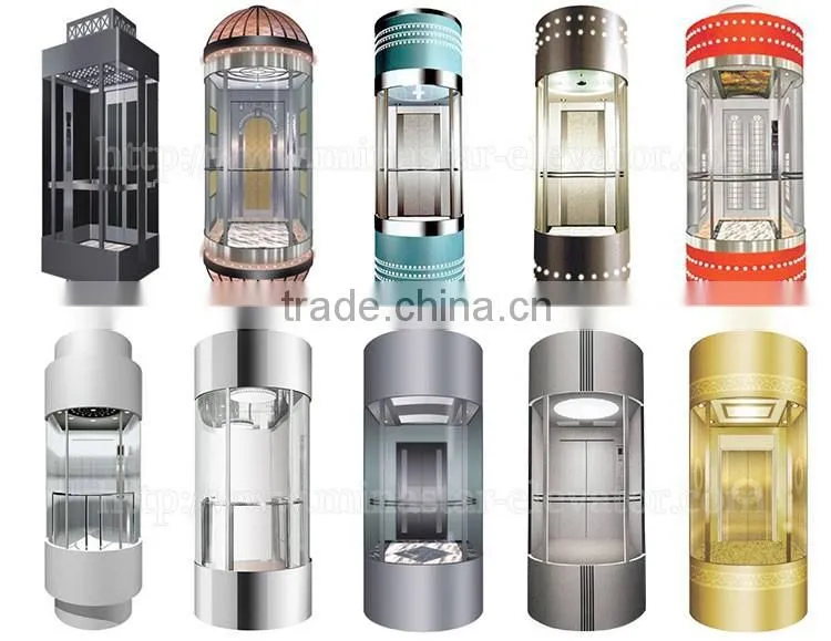 China safely observation elevator stainless steel observation elevator