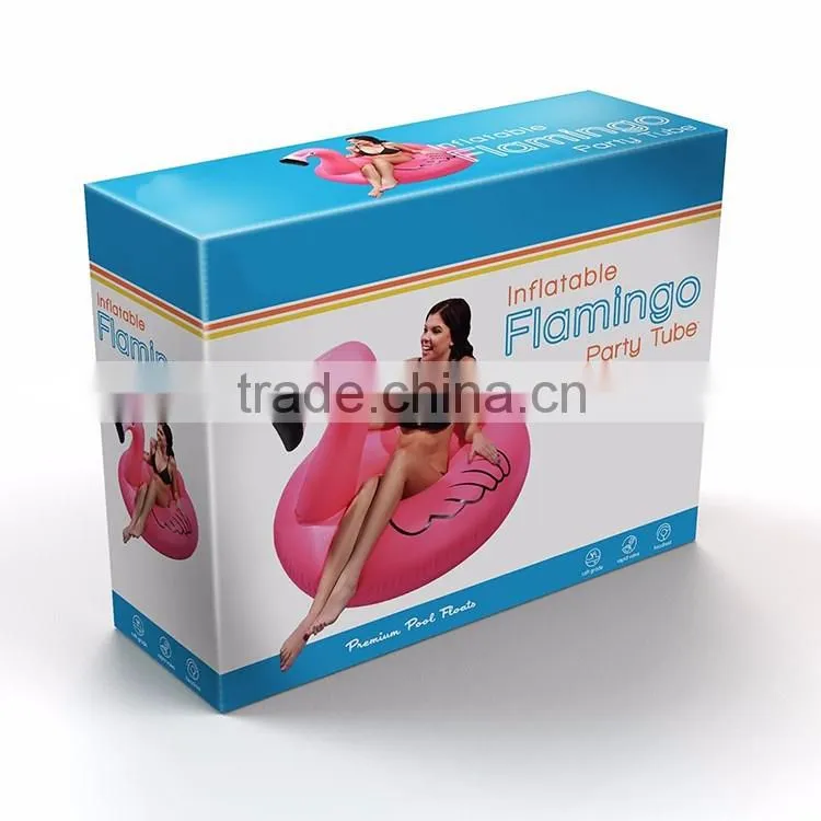 Float In Style Flamingo Party Tube Inflatable Raft for Adults and Kids