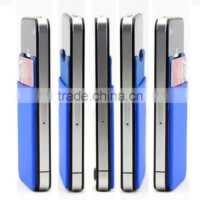 Novel Promotional Gifts Anti-slip 3M Sticker Cellphone Card Holder
