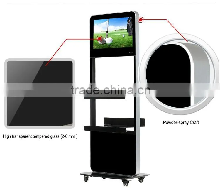 24 Inch Goods Shelf Video Advertising Display