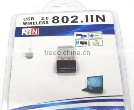 150M USB WiFi Wireless Adapter / Network Receiver Card Adapter For PC / receiver wifi usb adapter