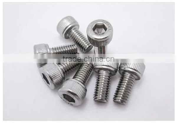 OEM hexagon scoket head cap screw,DIN912 round head cap screw