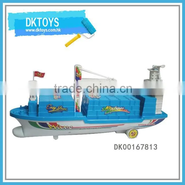 Best Hobby Container Ship Toy Plastic Friction Ship