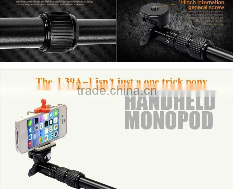Fully aluminum underwater useful for go pro pole and go pro mount