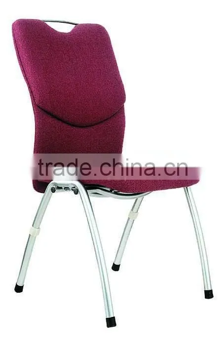 durable metal with fabric auditorium chair without armrest AH-136