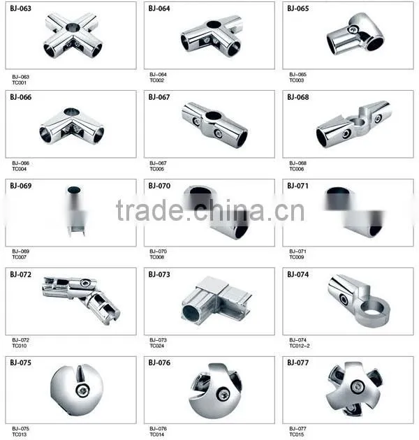 25mm tube clamps metal tube connector