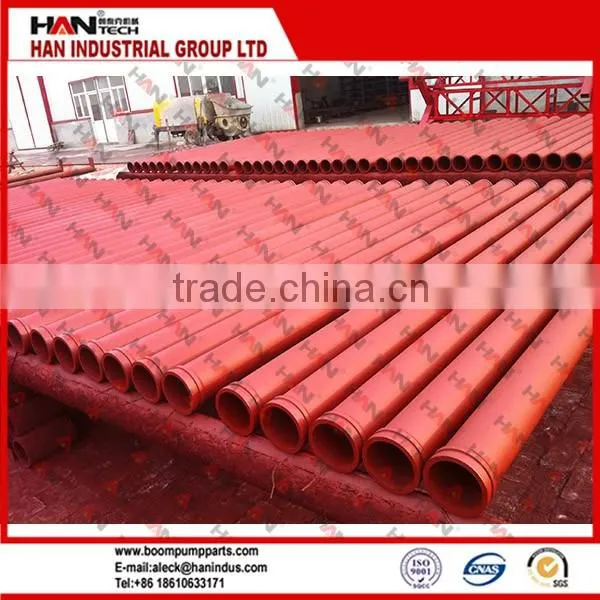 Best DN125*3000mm Concrete Pump Delivery Pipe concrete accessories