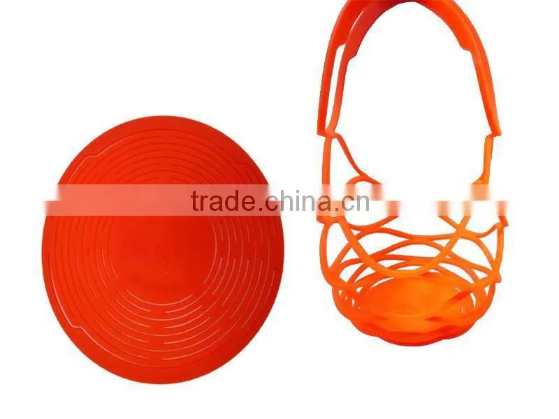 2016 new design silicone hand basket and trivet