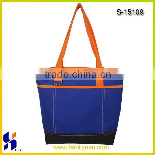 polyester tote shopping bag