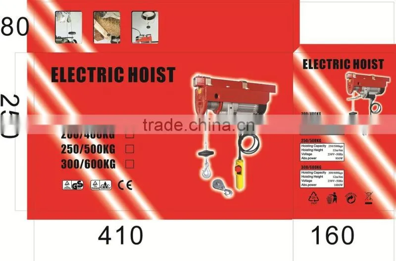 WT-300/600 ELECTRIC HOIST