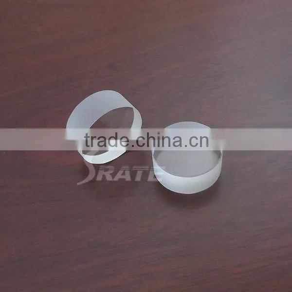 clear glass magnifying glass convex lens for measurement instrument