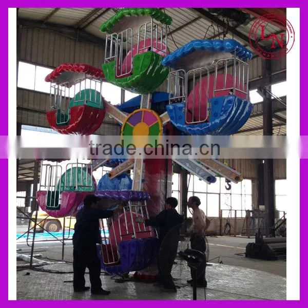 Outdoor fun park rides ! musical small ferris wheel for sale