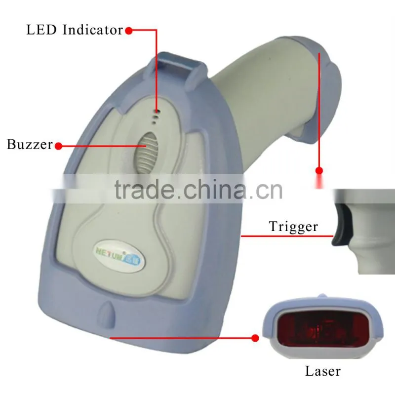 NT-2015 plug and play smart bar code scaner with usb port
