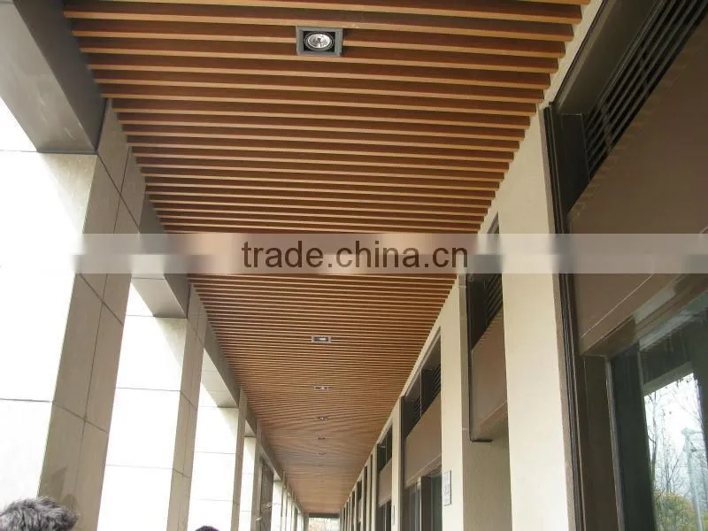 wood plastic composite ceiling