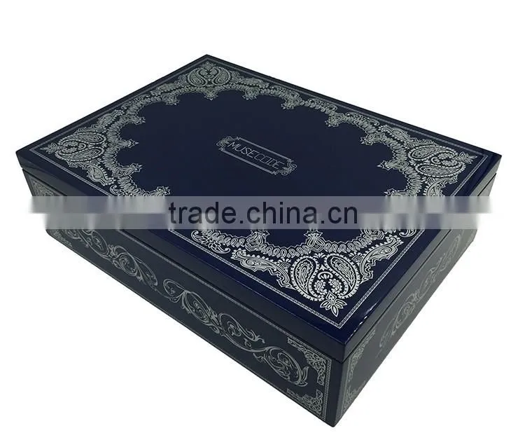 Promotional Elegant Top Quality Wood Box Wine Packaging