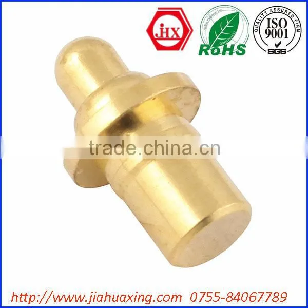 Precise Customized Pogo Pin, Flat Bottom Battery Spring Connector