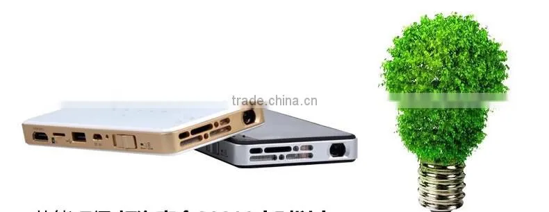 Best Selling Projector / Mini Projector for Mobile Phone / Mini LED Projector C9 With 5000mAh Built-in Battery