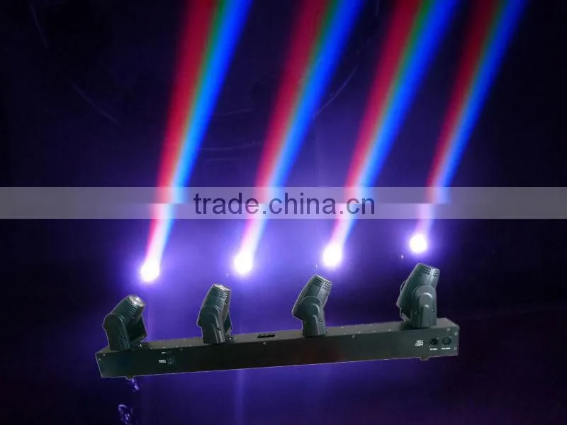 RGBW 4 Head Moving head LED dj equipment