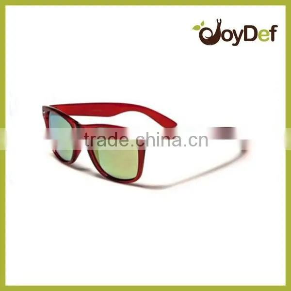 2016 The latest popular fashion retro design out door style eco-friendly natural price sunglasses