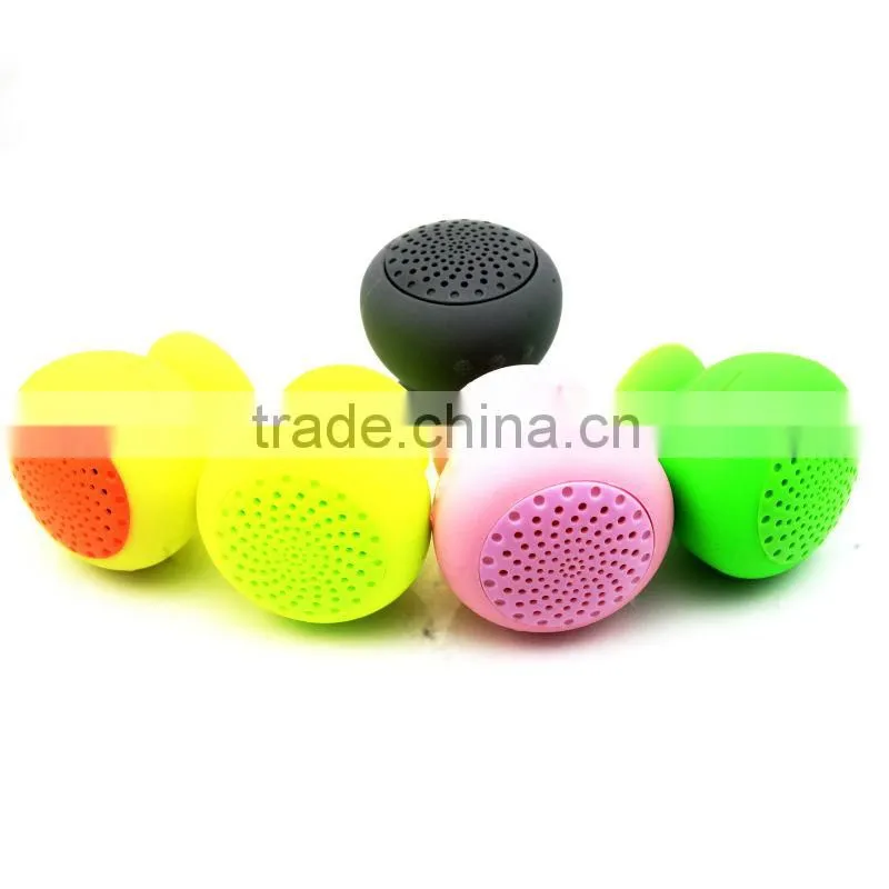 My speaker W001 IPX4 waterproof mini speaker,mushroom bluetooth speaker