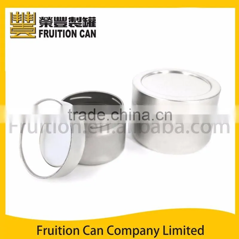 Round Aluminum Air-tighed Lid Tin Can Container Box