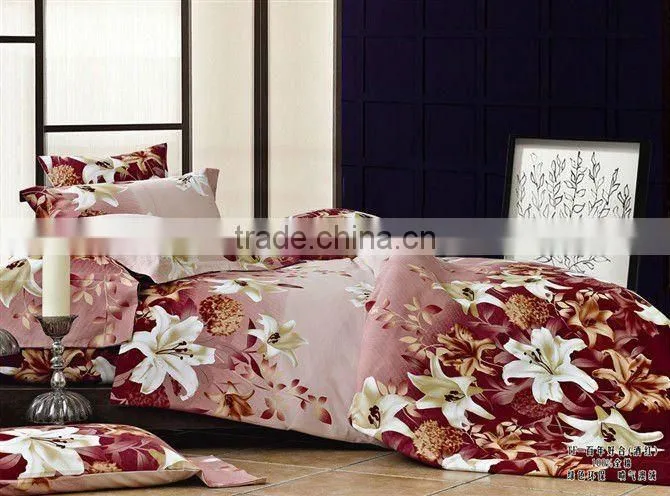 home textile fabric made by 100% polyester with beautiful design printed soft fabric