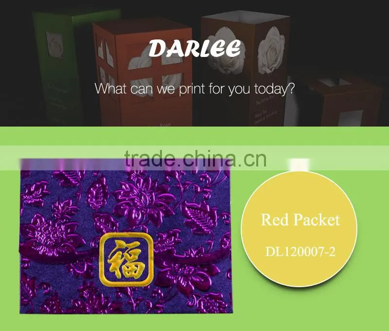 recyclable new year red money packets