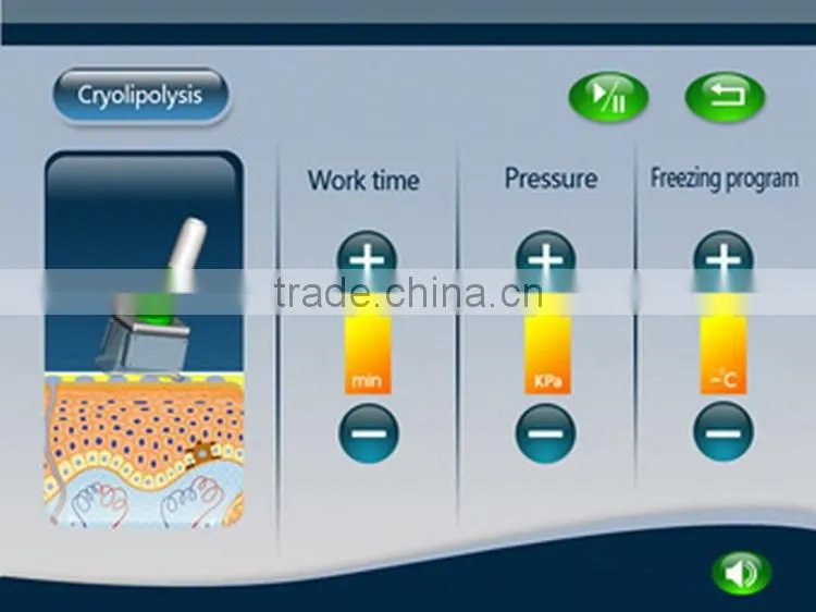 2015 cavitation rf body slimming cryotherapy machine whole body