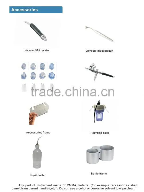 3 IN 1 Water Diamond Dermabrasion oxygen Peel Facial Machine