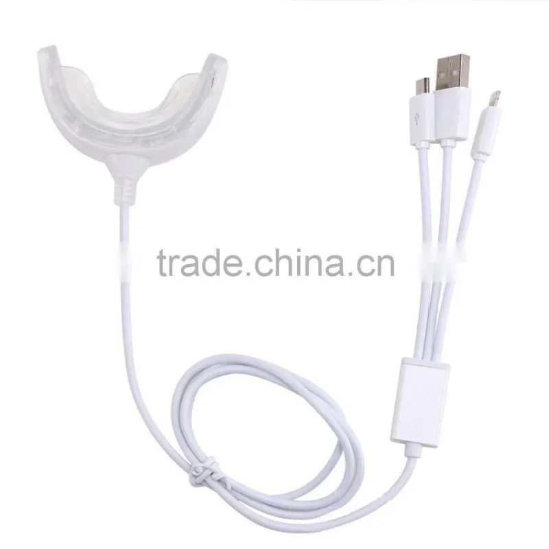 16 LED Teeth Whitening Kit Mini Cold Light LED Teeth Whitening Machine For Home Use