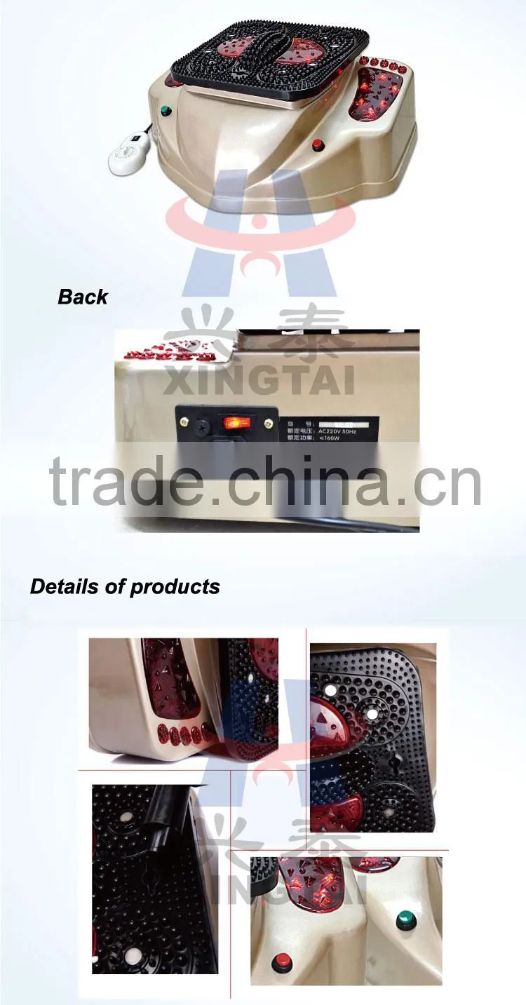 XT-8805-7 Body Vibrating Infrared Function Magnet Theatment Health Care Blood Circulation Beautify Leg and Foot Massage Machine