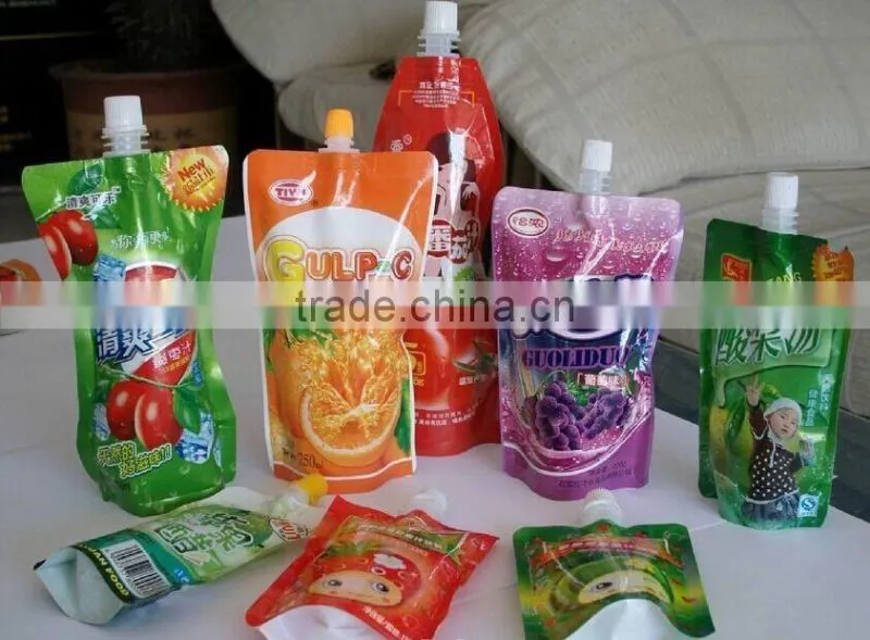 electric oil spout pouch doypack filling machine