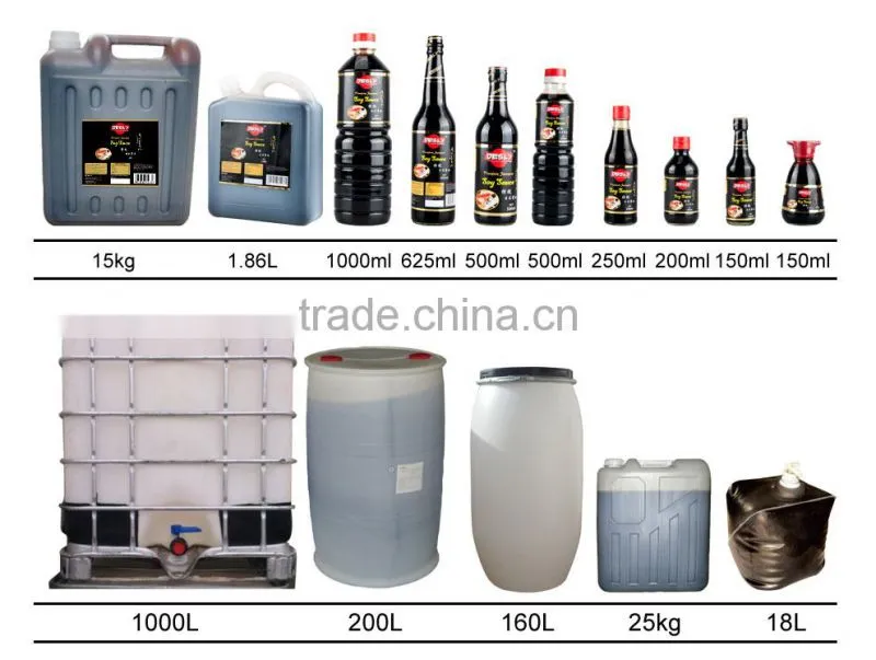 Premium high quality japanese soy sauce for sushi