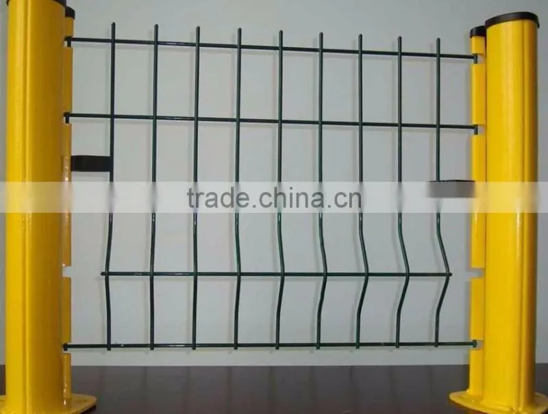 easily assembled Peach post PVC coated fence panel