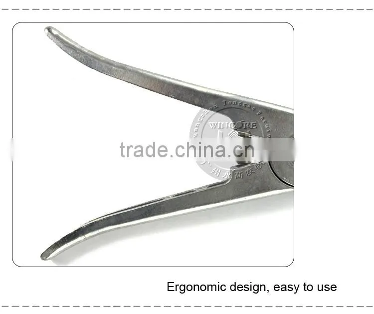 High quality durable stainless steel cattle ear punchers