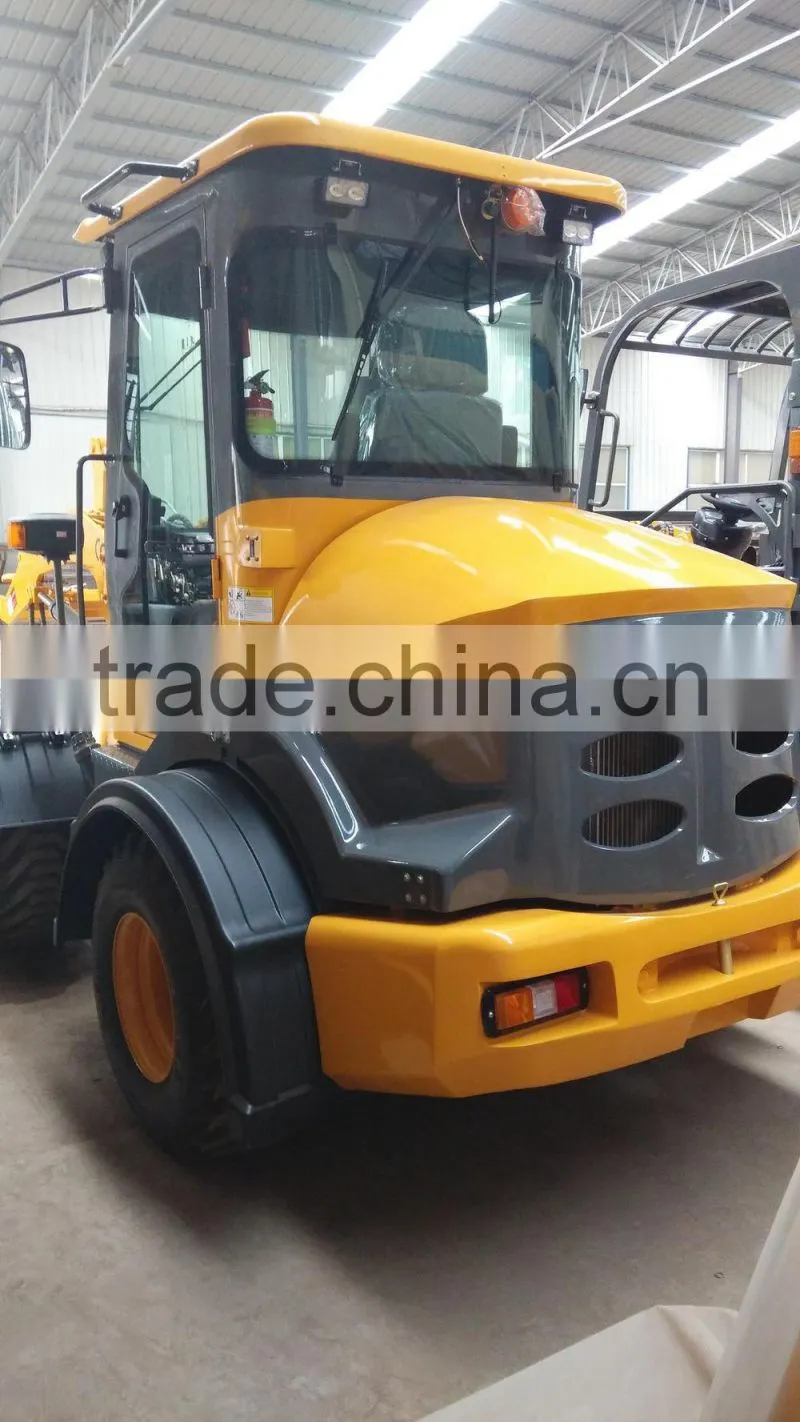 hot selling chinese 1000kg with CE optional implements minil loader