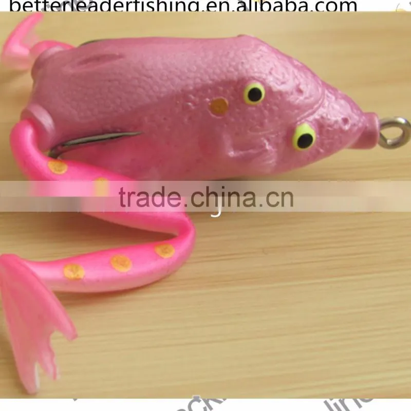 Attractive fishing frog lure with 55mm length