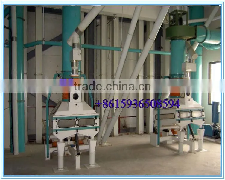 Home used flour destoning machine for farm use