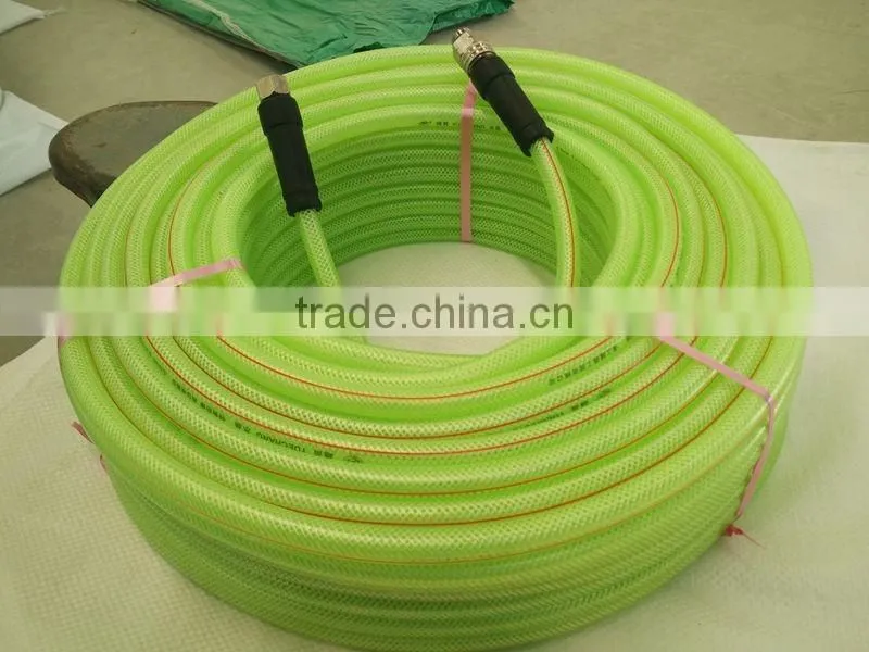 China manufacture Flexible Braid Reinforced PVC Hose Pipe