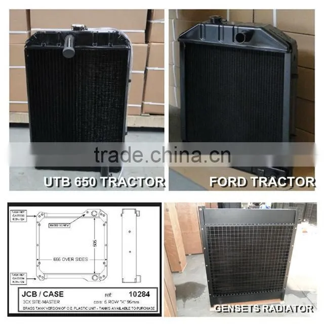 UK Brand 3CX JCB Excavator Parts italian radiator