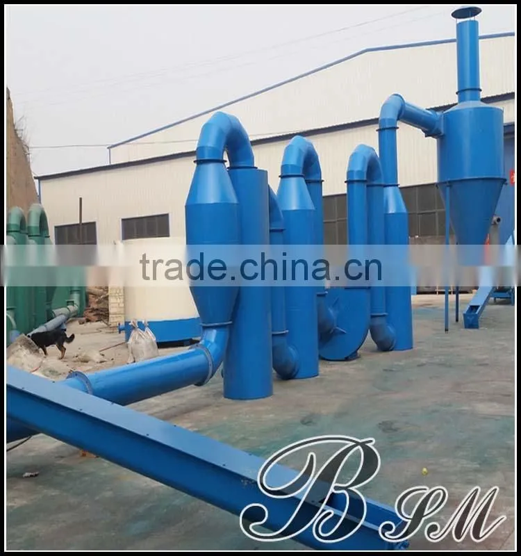 300-500kg/hour small biomass rice husk, sawdust flash dryer machine