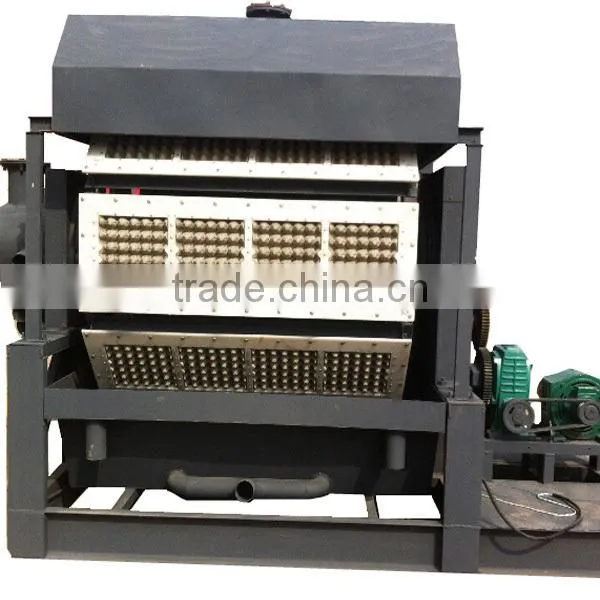 fully automatic rotary egg tray making machine/egg tray production line