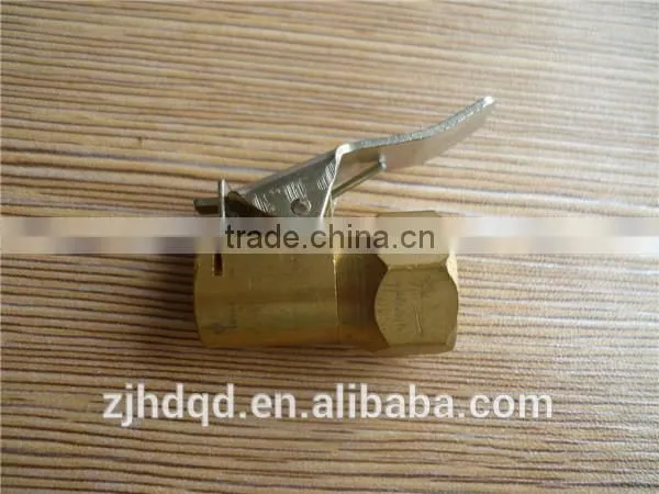 brass pump adaptor with zinc alloy clip
