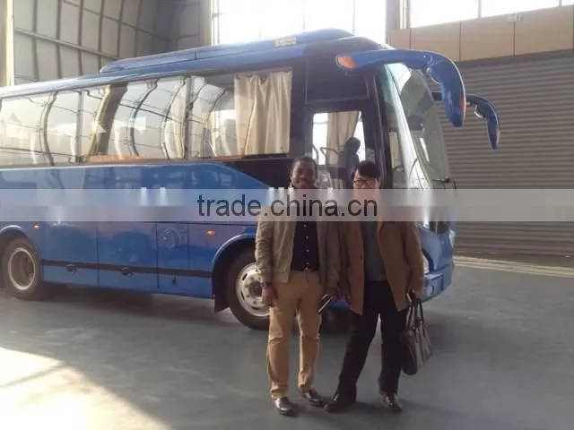 Low Price 45 Seats Coach Bus with Yuchai Engine Shaolin Bus For Sale