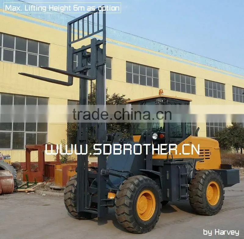 4WD Rough Terrain Forklift VT30A Terrain pallet truck