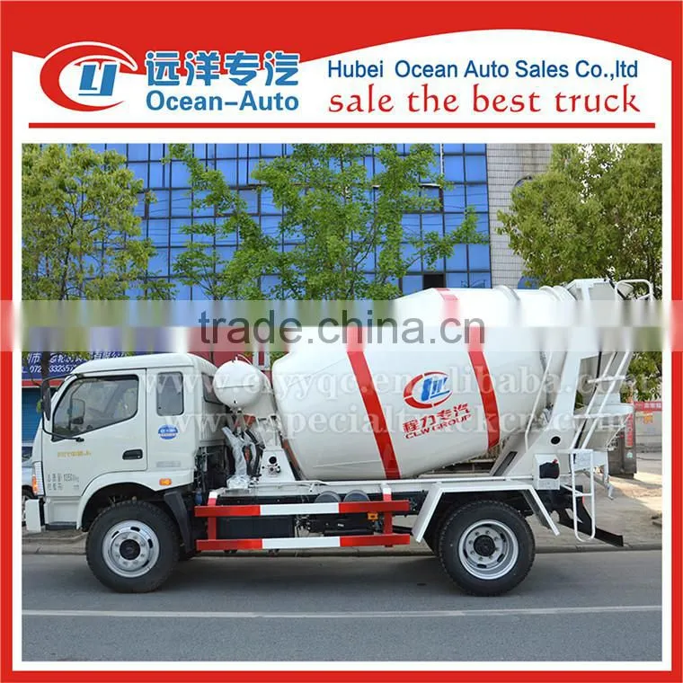 small volume new design concrete mixer truck for sale