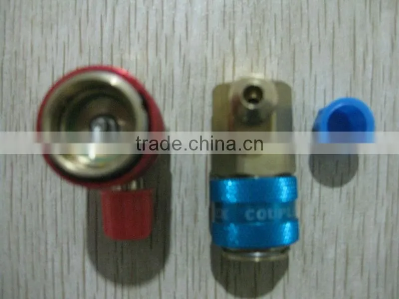 Quick connectors(refrigerator parts) / QC-12H&L for manifold set / R134a Quick couplers