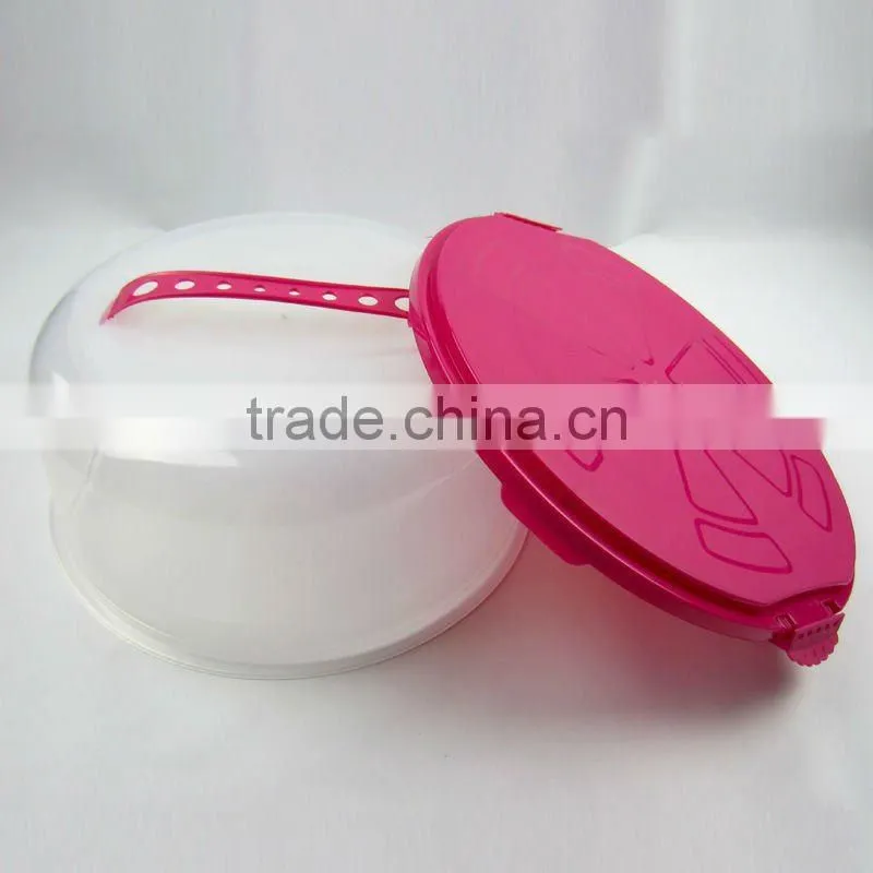 Plastic round cake saver for food PC-9002