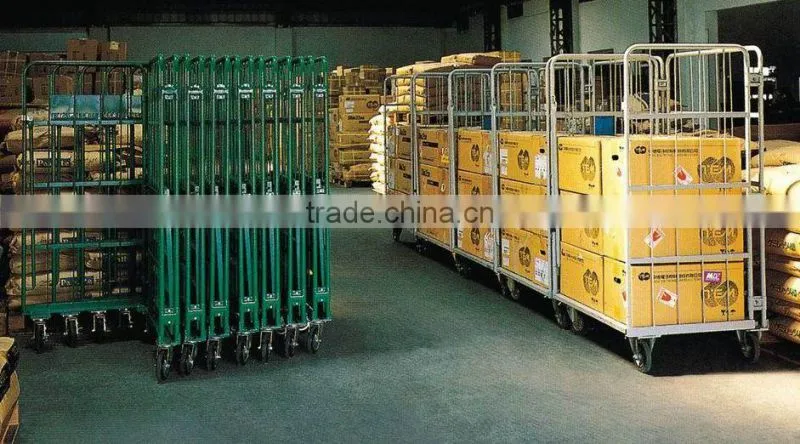 double lyers cargo rolling cage,roll tainer,roll container