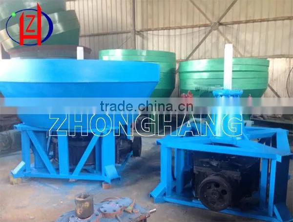 Gold Ore Wet Pan Grinding Mill for Mining